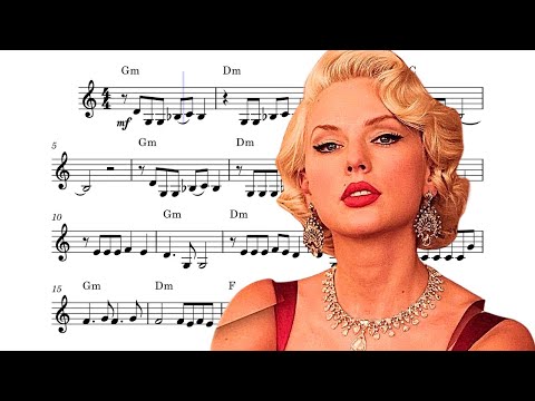 EASY Bb Clarinet Sheet Music | Taylor Swift - The Fate Of Ophelia