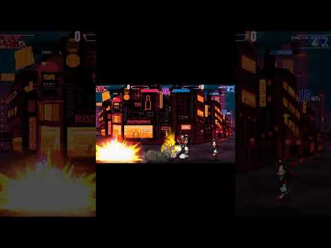 Ryu & Akuma vs Sonic & Shadow. Street Fighter vs Sonic the Hedgehog [Jump Force Mugen]