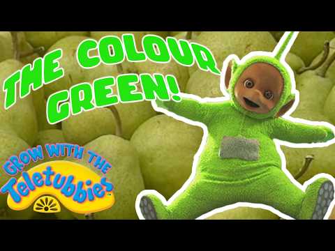 Let's Learn Colours: GREEN 💚 | Toddler Learning | Grow with the Teletubbies