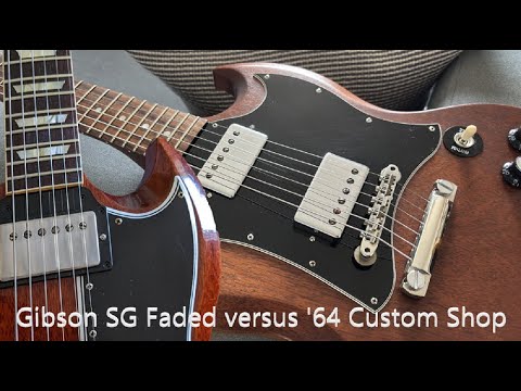 Gibson SG Faded Versus '64 Custom Shop