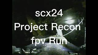 Scx24 Project Recon fpv . Night Run. Sep 22, 2021
