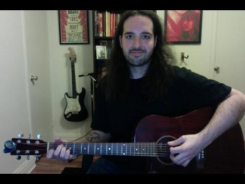 Beach House - Myth (Acoustic Guitar Cover by Dave Shichman)