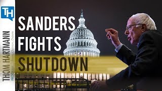 Bernie Sanders Challenges the Government Shutdown