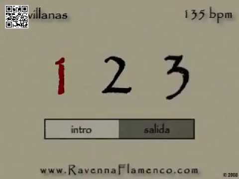 Flamenco Metronome Sevillanas 135 BPM