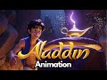 Aladdin Pixar 3D Animation Fairy Tales For Kids