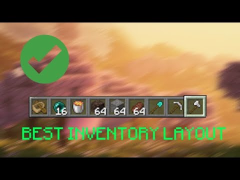 This is the BEST HOTBAR LAYOUT in Minecraft