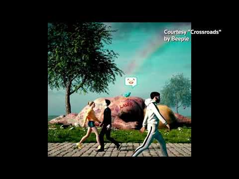 48 Crore me Bikne vali 10 Second ki video/by beeple/video Viral/nft/"cross road" by Beeple