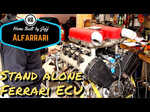 Wiring a Ferrari engine to a stand alone ECU - Ferrari engined Alfa 105 Alfarrari build part 113