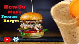 How To make frozen burger bun at home.