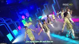 [Vietsub]  Happiness - Super Junior  070721 MBC Music Core