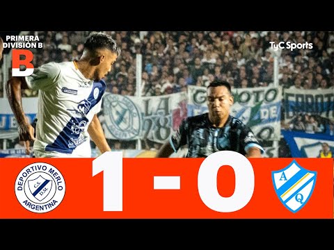 Deportivo Merlo 1-0 Argentino de Quilmes | Primera División B | Fecha 8 (Apertura)