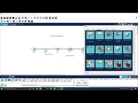 Cisco Netacad SRWE course - Lab SSH Configuration