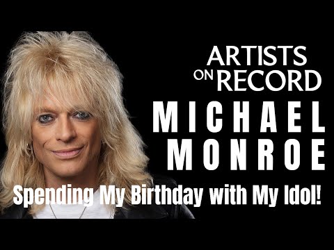 Michael Monroe Singing Schools Out W/Alice Cooper! Life After Hanoi Rocks!