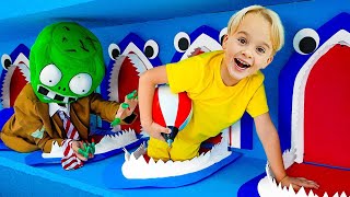 Download lagu Chris and friends Funny Escape Adventures for kids mp3