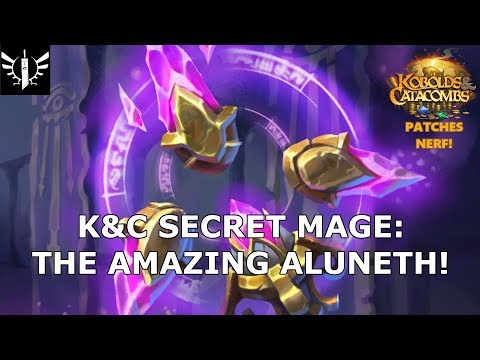 Secret Mage: The Amazing Aluneth! (Patches Nerf) - [Hearthstone: Kobolds and Catacombs]