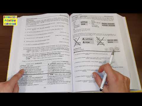 Lecţia # 130 – LITTLE sau A LITTLE? 🤔 FEW sau A FEW? 🤔