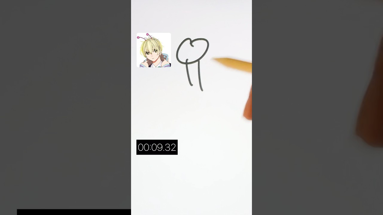 10秒で「バモラ」を描いてみせます✍🏻 #dandadan #ダンダダン #fyp