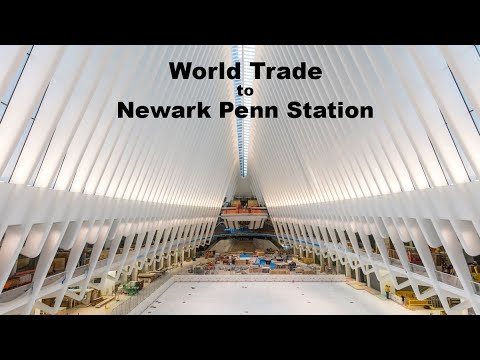 World Trade Center até Newark Penn Station | Caminhe comigo!