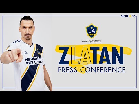 Zlatan Ibrahimović LA Galaxy Introductory Press Conference | LIVESTREAM