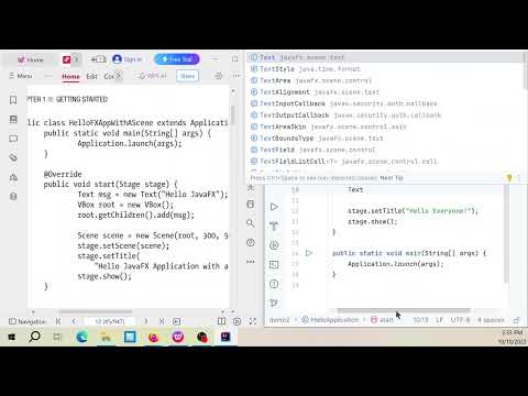 Adding a Scene to the Stage, Learn JavaFX