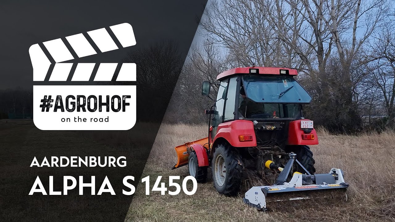 Szárzúzó, mulcsozó, kalapácsos zúzó 145 cm (Vízszintes tengely) / Alpha S 1450