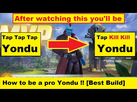 Yondu Gameplay| How to be the Pro Yondu | Best Build & Play style explained| MARVEL Super War