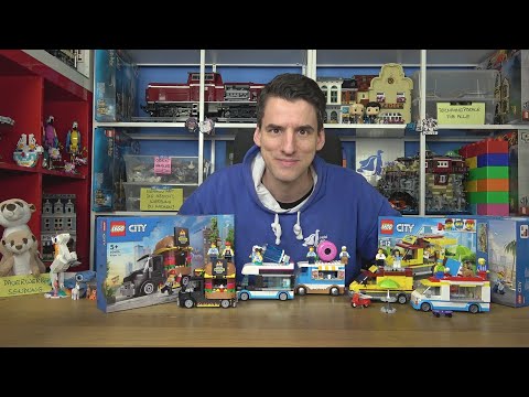 Wir lassen niemanden zurück! Alle 20€ Food Trucks von LEGO® 60150-60452