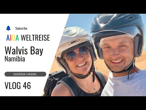 VLOG 46 - Walvis Bay - Namibia / Weltreise mit AIDAsol 2024 / 2025