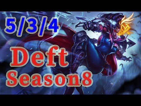 KT Deft Vayne ADC vs Kai'Sa Patch 8.22
