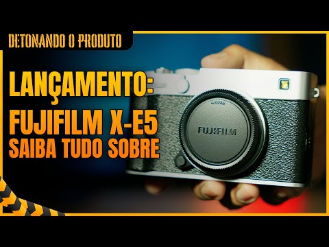 FUJIFILM X-E5 40MP: Mirrorless APS-C com IBIS | Compre - Detona Shop