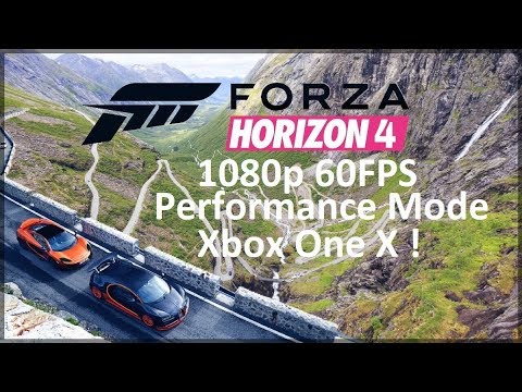 Forza Horizon 4 1080p 60FPS Xbox One X !