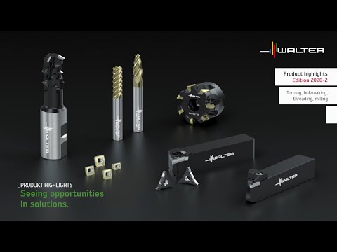 Precision tools product innovations 2020-2 turning, drilling, threading, milling - Walter Tools