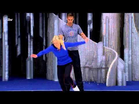 Suzanne Hurts Her Partner Matt - Dancing On Ice