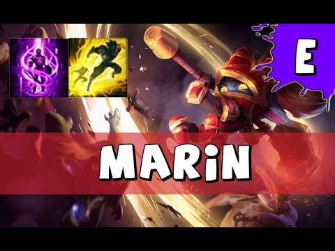 LGD MaRin as Poppy vs Maokai TOP  - S6 Challenger SoloQ - League of Legends