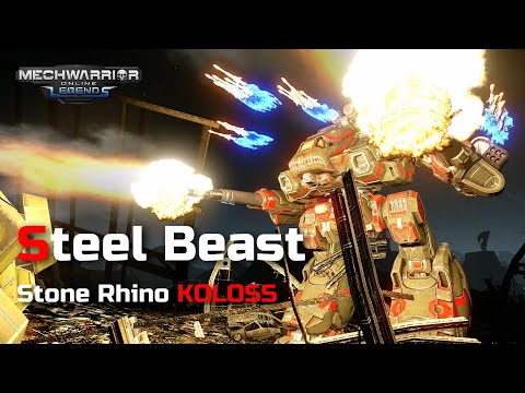 Stone Rhino KOLOSS - Steel Beast | Mechwarrior Online