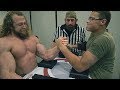 BODYBUILDER VS SCHOOLBOY ARM WRESTLING