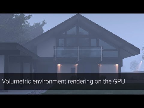 V-Ray Next for SketchUp – Volumetric environment rendered on the GPU