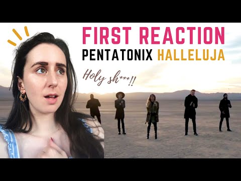 SINGERS FIRST REACTION to PENTATONIX - HALLELUJA