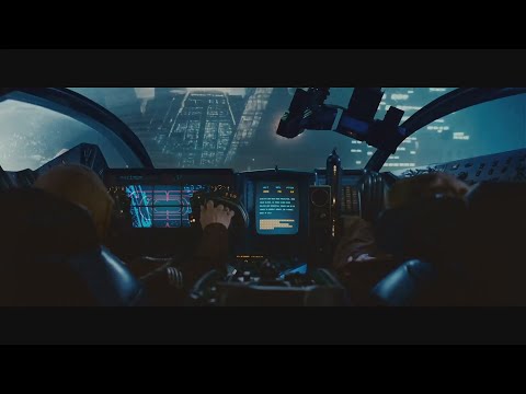 ASMR Cyberpunk Future City Sounds Ambience 2 Hours 4K - Sleep Relax Focus Chill Dream | sci fi