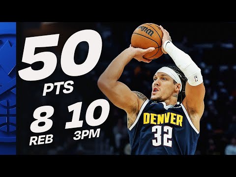 Aaron Gordon's HISTORIC 50-PT Opening Night vs Warriors | October 23, 2025