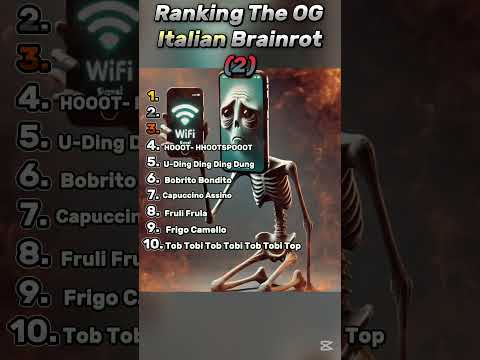 Ranking The OG Italian Brainrot (PT.2)!