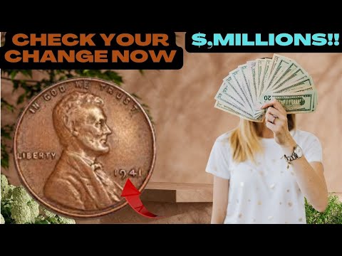 1941 Wheat Penny Worth Thousands? Rare Errors & Value Explained | USA Coins