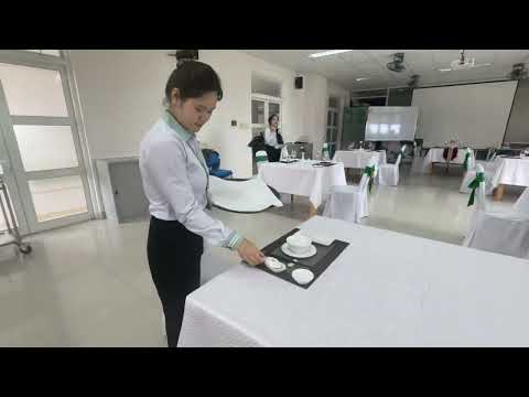 THỰC HÀNH SETUP BÀN ĂN 2 |NGHIỆP VỤ BÀN - AT21A1A