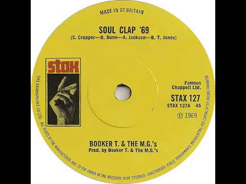 UK New Entry 1969 (166) Booker T. & The M.G.'s - Soul Clap '69
