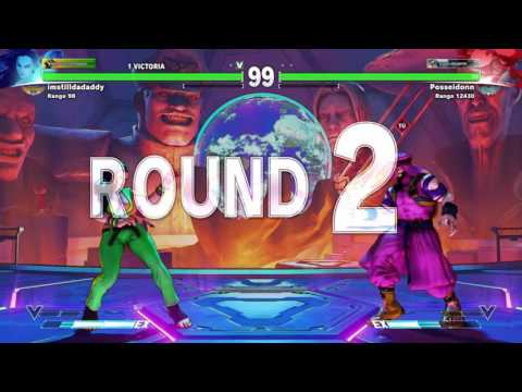 SF 5 RAGEQUITTER imstilldadaddy (Laura) VS Posseidonn (Rashid)