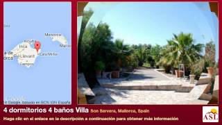preview picture of video '4 dormitorios 4 baños Villa se Vende en Son Servera, Mallorca, Spain'
