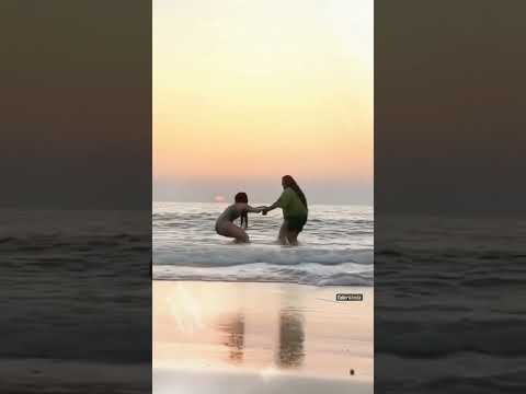 ahana in beach # bikini#hotactressfitdress