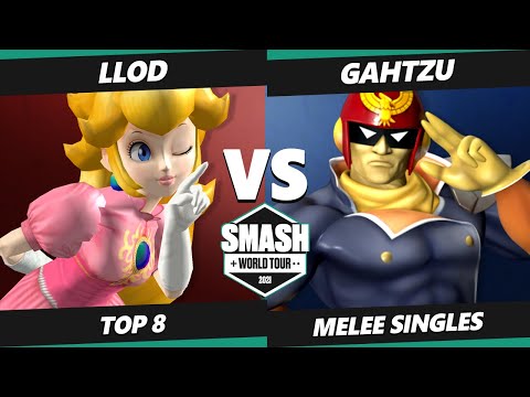 SWT NA East RF Top 8 - lloD (Peach) Vs. Gahtzu (Captain Falcon) Smash Melee Tournament