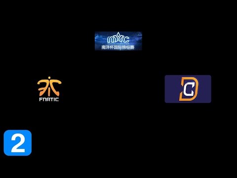 Full Highlights Fnatic vs Digital Chaos Game 2- Nanyang Championships