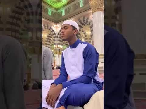 SUBAC Quran Qari Ahmed Burhan and his teacher in Made a city